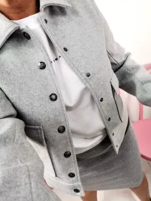 Kurtka Grey melange
