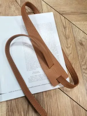 Pasek skórzany węzeł camel