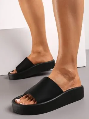 Klapki casual Black