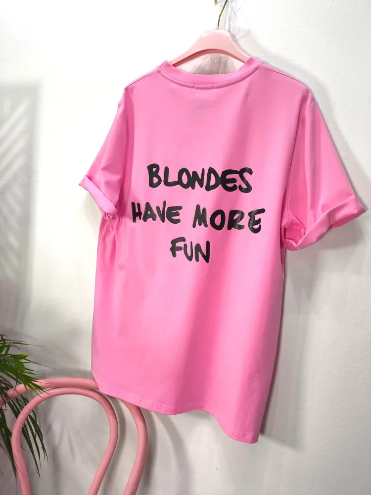 T-shirt Candy pink BLONDES