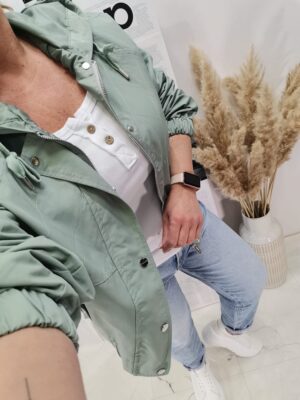 Kurtka Zoe Parka Milky Green