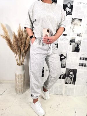 Komplet dresowy Grey melange