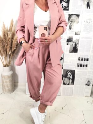 Marynarka oversize Powder pink
