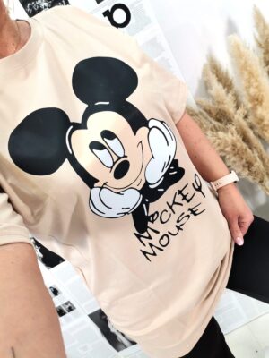 T-shirt tunika Miki Beż