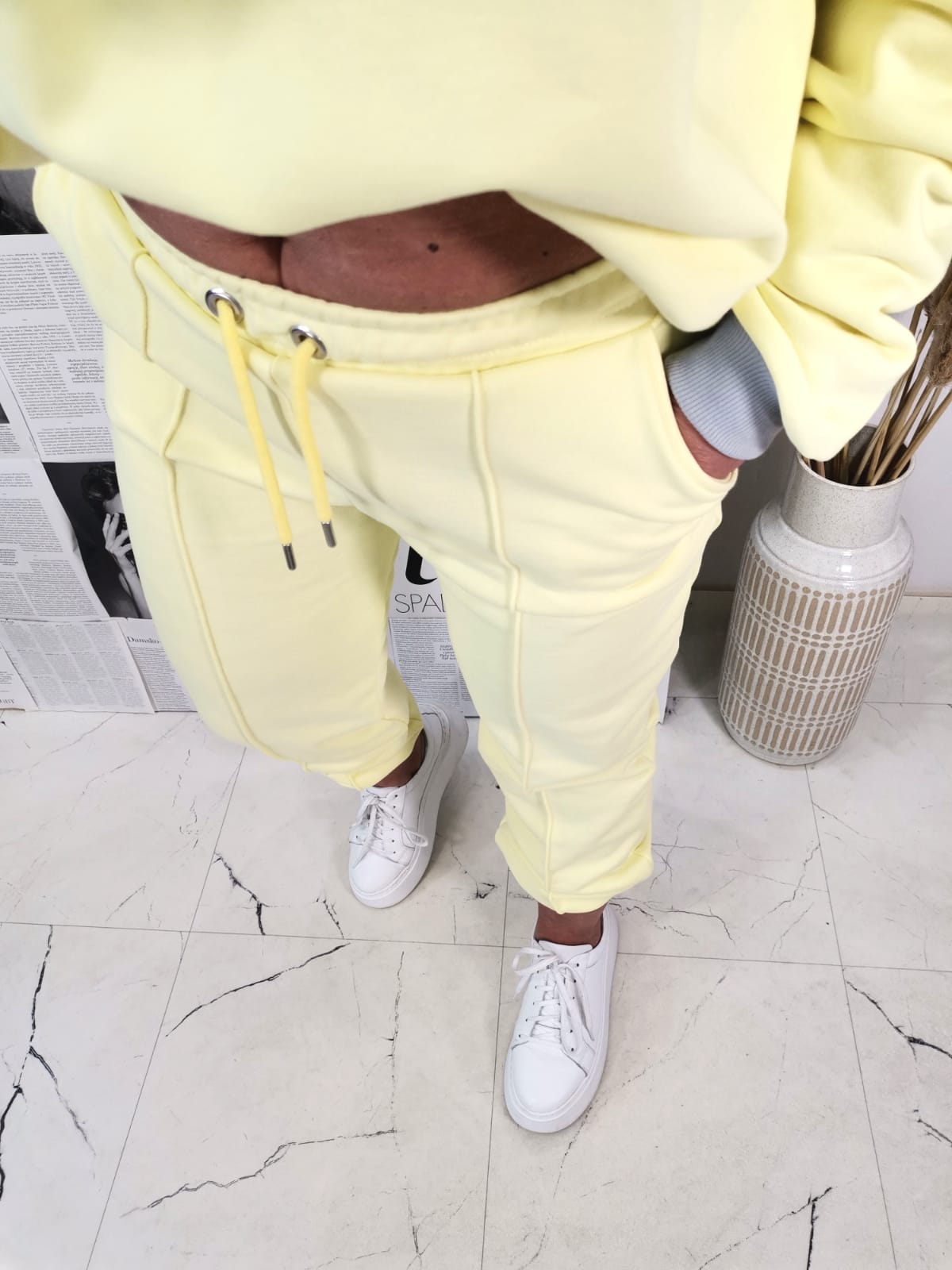 Komplet Dresowy Yellow/Grey - obrazek 3
