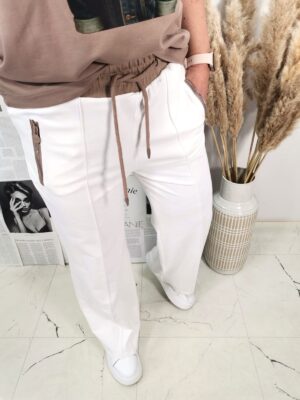 Spodnie Dresowe Cream/Camel