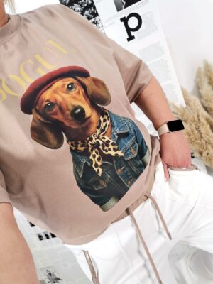 T-shirt oversize Caffe Dogue