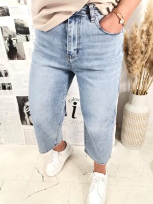 Spodnie denim jeans 7/8 nogawka