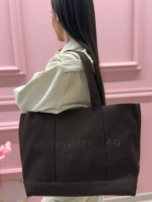 Torebka Maxi shopper Brązowa