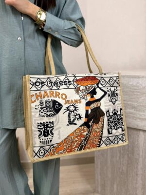 Torebka wakacyjna White Charro jeans