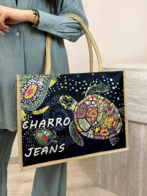 Torebka wakacyjna black Charro jeans
