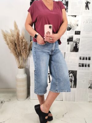 Spodnie denim jeans Bermudy