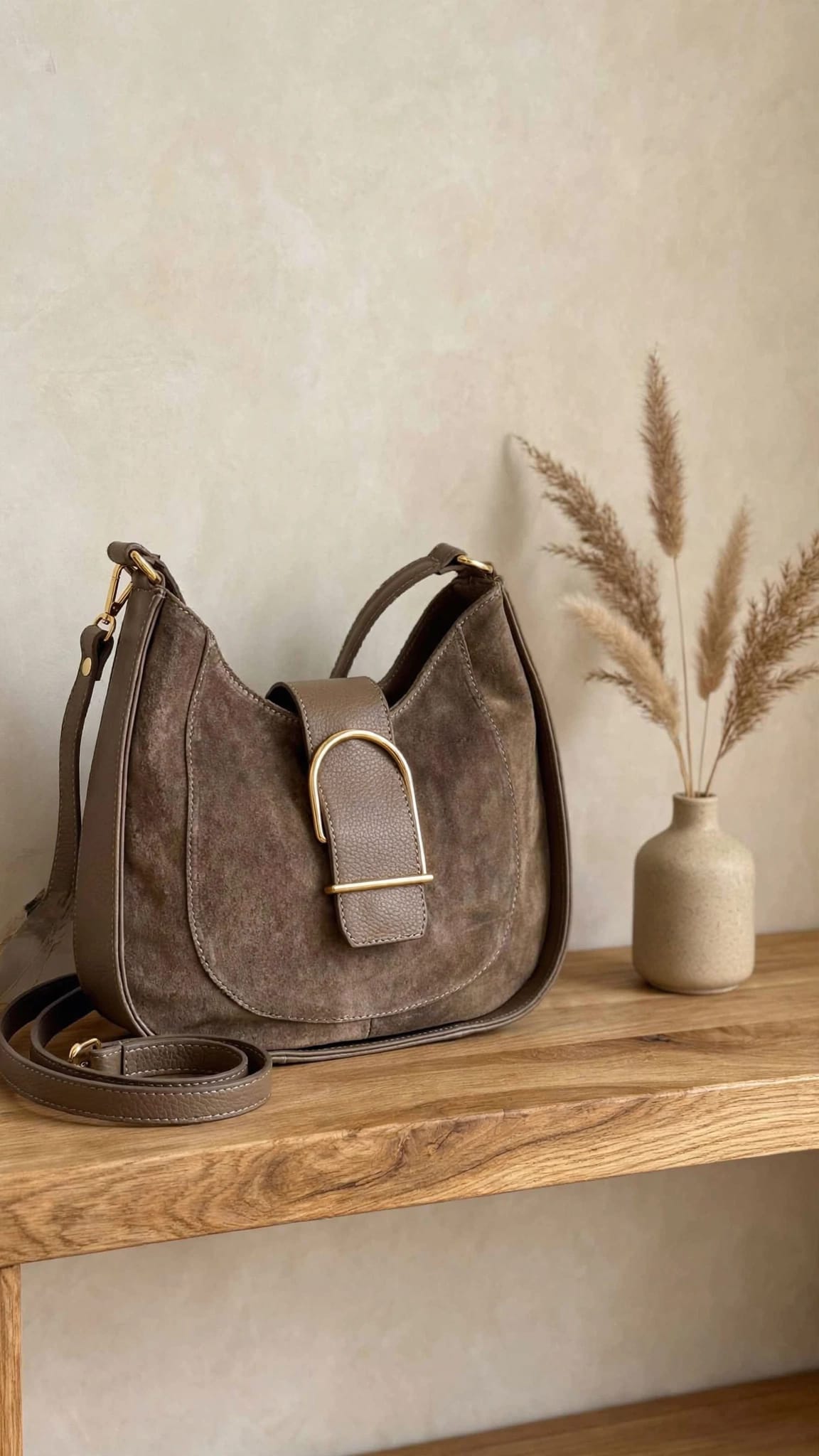 Torebka Tigra skóra naturalna Taupe