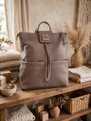 Torebka Plecak caffe vintage Laura Biaggi