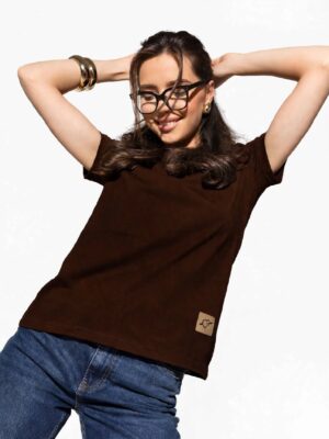 T-shirt Basic Brown